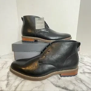 Van Heusen | Shoes | New Van Heusen Gibson Sz 1 M Black Mens 